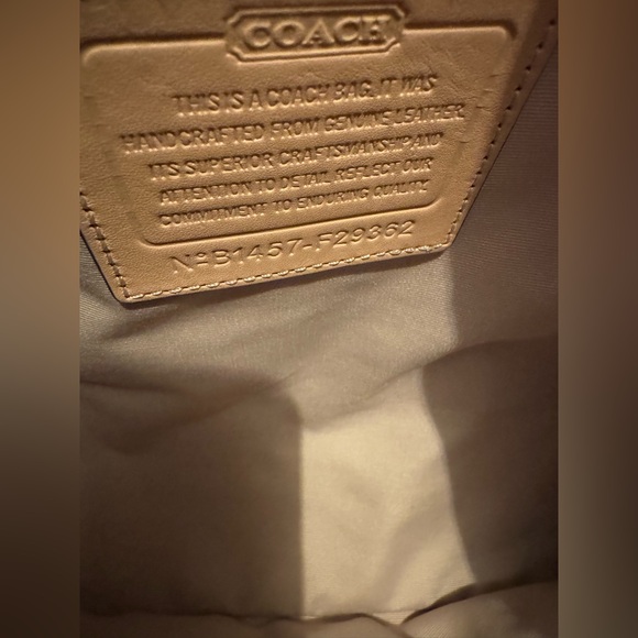 Coach Peyton Saffiano Leather Tote with Scarf — 2014 - Picture 14 of 14